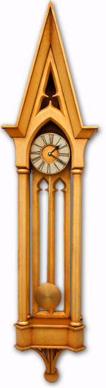 Large Gothic Pendulum Clock