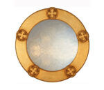 Quatrefoil Round  Mirror