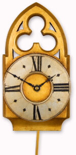 Tiny Gothic Pendulum Wall Clock - Image 3