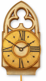 Tiny Gothic Pendulum Wall Clock - Image 6